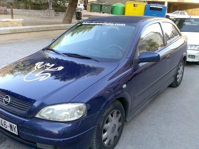 vendo opel astra turbodiesel 2000 16V automatico azul metalizado 3 puertas