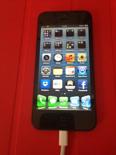 apple iphone 5 negro, libre, 32gb