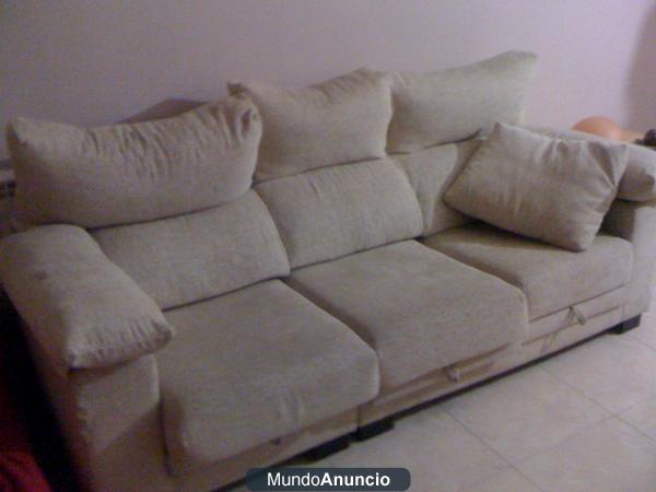 SOFA EXTENSIBLE 3 PLAZAS SEMINUEVO