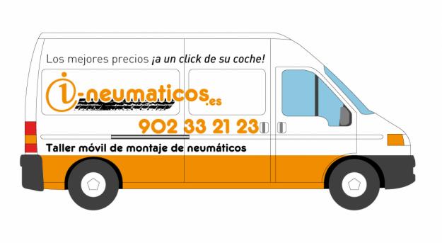 venta de neumáticos con montaje gratuíto en tu propia casa