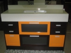 Mueble de baño wengue-naranja - mejor precio | unprecio.es