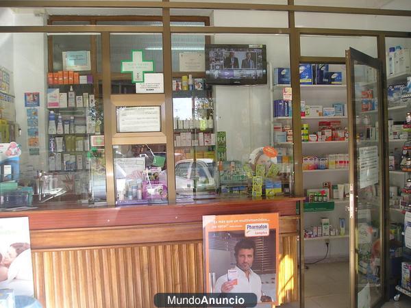 venta mampara y mueble de farmacia