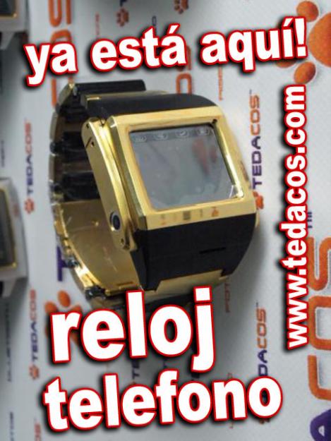 TEDACOS RELOJ TELEFONO MOVIL DE PULSERA BLUETOOTH PDA TACTIL MP4 / WATCH PHONE TEDACOS