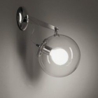 Artemide Miconos parete estructura metal cromado lúcido, difusor cristal transp. - iLamparas.com - mejor precio | unprecio.es