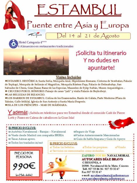 VIAJE EN GRUPO A ESTAMBUL