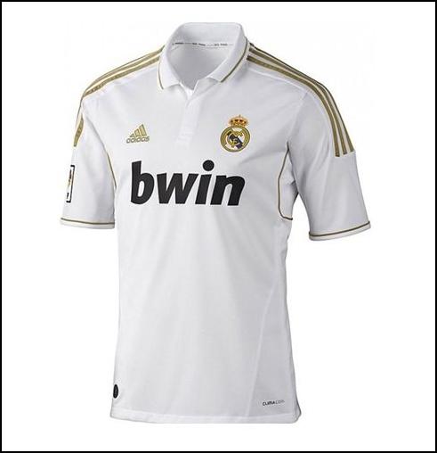 Nueva Camiseta Real Madrid 2011/12 - Cualquier Nombre & Número - Tallas M/L/XL