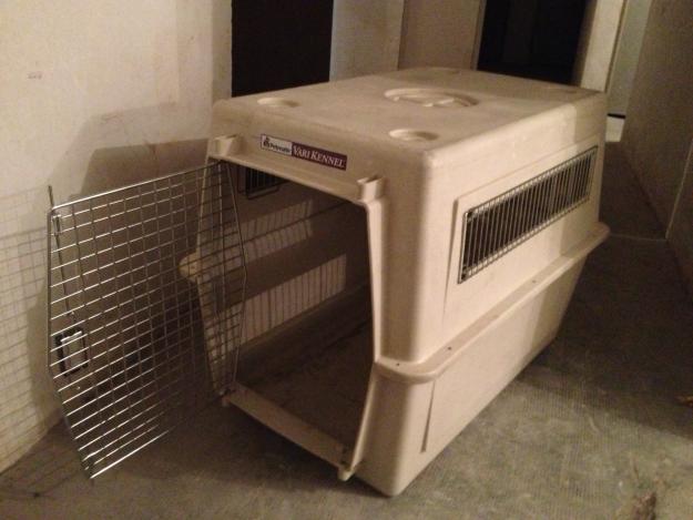 Transportin gigante perros  vari kennel en perfecto estado 91 x 64 x 69