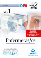 Temario oposición Enfermería Servicio Madrileño de Madrid de Salud