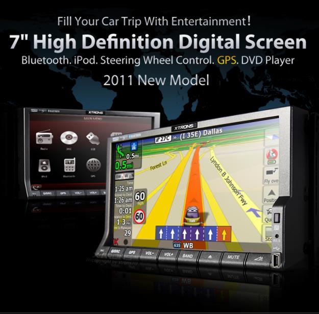 Autoradio 2 DIN Bluetooth táctil DVD GPS TV+TDT nuevo
