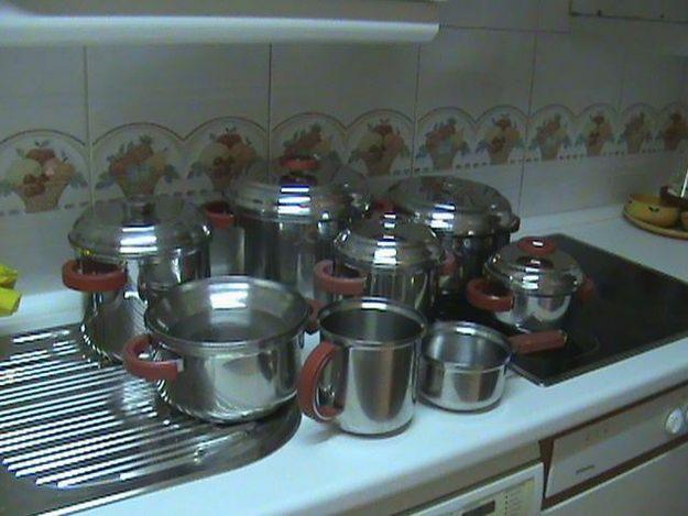 BATERIA COCINA ITALIANA 8 PIEZAS