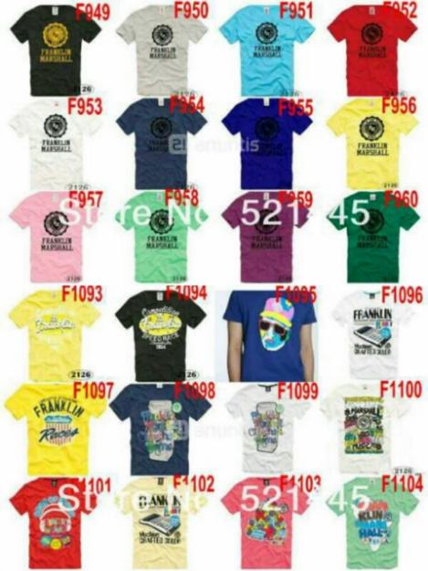camisetas franklin mashall