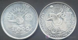 Escudos portugueses de plata