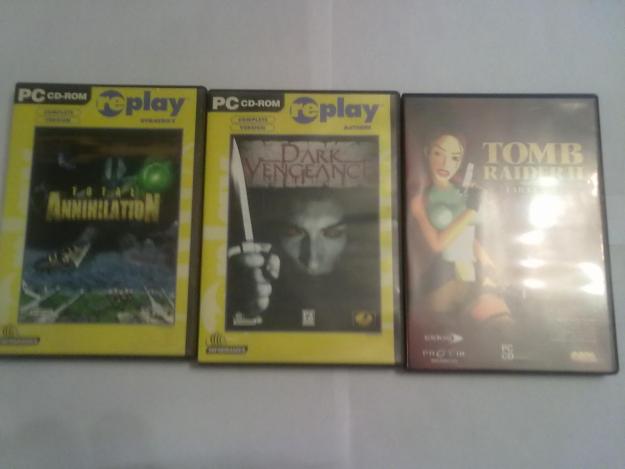 vendo 3 Juegos clasicos para PC