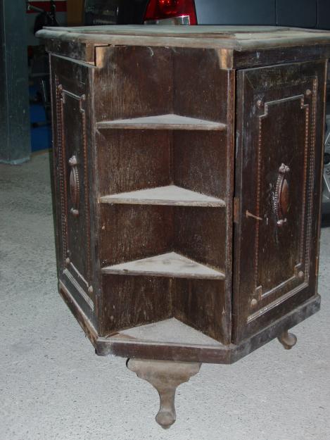 vendo muble antiguo exagonal