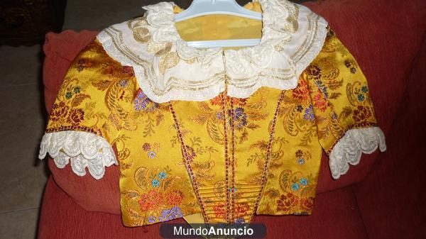 VENDO TRAJE DE FALLERA SIGLO XVIII EDAD 2-74AÑOS