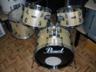 bateria pearl "wood-fiberglass" vintage 70's impecable !!! - mejor precio | unprecio.es