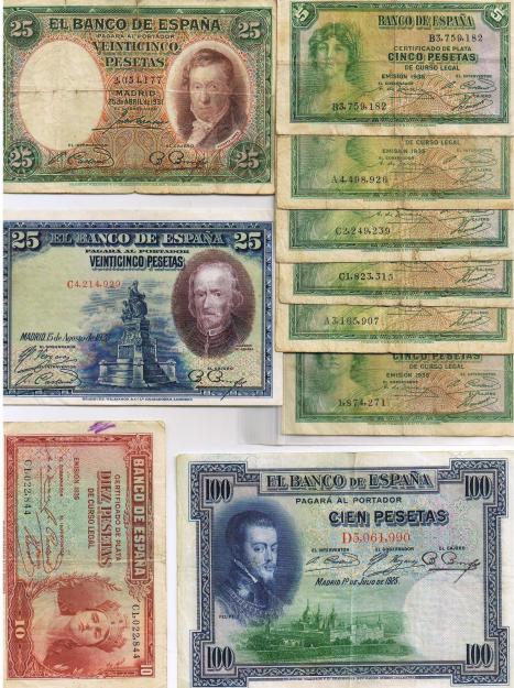 vendo y compro billetes estado español