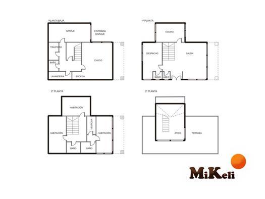 10727 Chalet independiente de reciente construcción con vistas despejadas