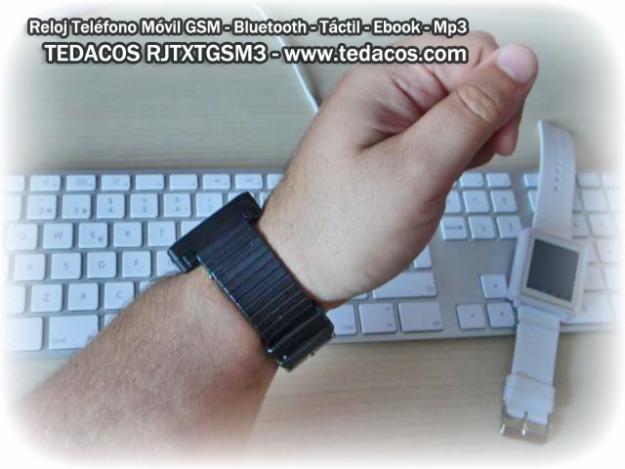 Reloj Teléfono Móvil de Pulsera GSM GPRS Bluetooth