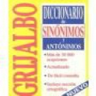 DICCIONARIO DE SINÓNIMOS Y ANTÓNIMOS.- Vocabulario plurilingüe Ingles, francés, alemán e italiano. Frases célebres, locu - mejor precio | unprecio.es