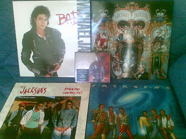 Vendo vinilos de Michael Jackson, Bad, Dangerous, History, Especial coleccionistas