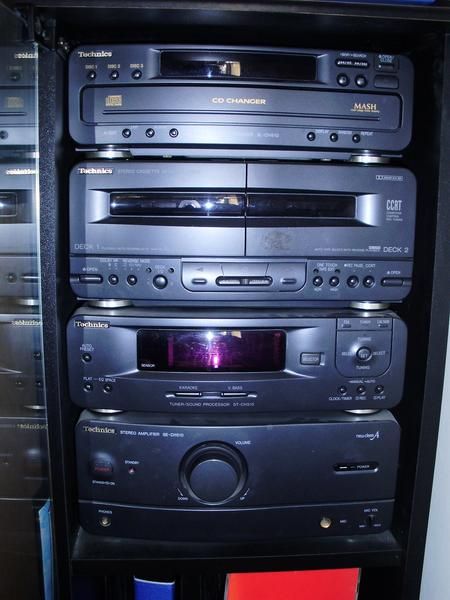 Cadena-Equipo música Technics Stereo SC-CH610 3 CD