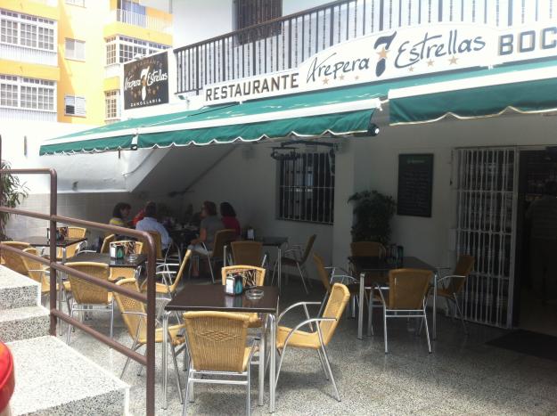 SE TRASPASA, Bar-Arepera 7 estrellas en Candelaria