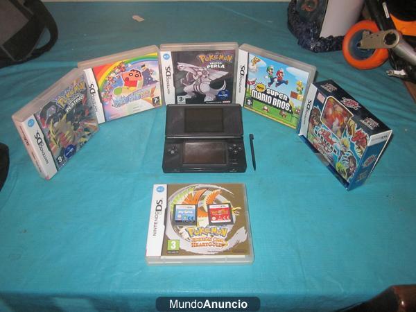 VENDO NINTENDO DS LITE + 6 JUEGOS