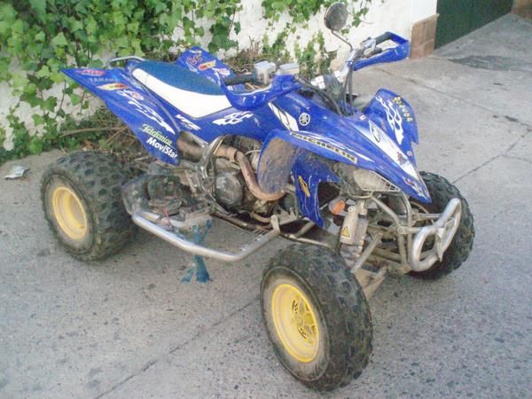 vendo quad yfz yamaha 450 centimetro cubco o cambio por todoterreno