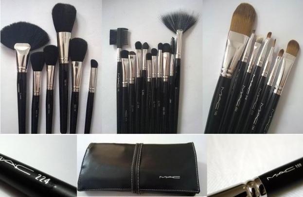 MANTA DE 24 BROCHAS DE MAQUILLAJE MAC