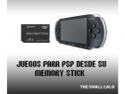 Se piratean o liberan PSP - mejor precio | unprecio.es