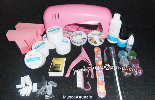 kit de gel completo PINK