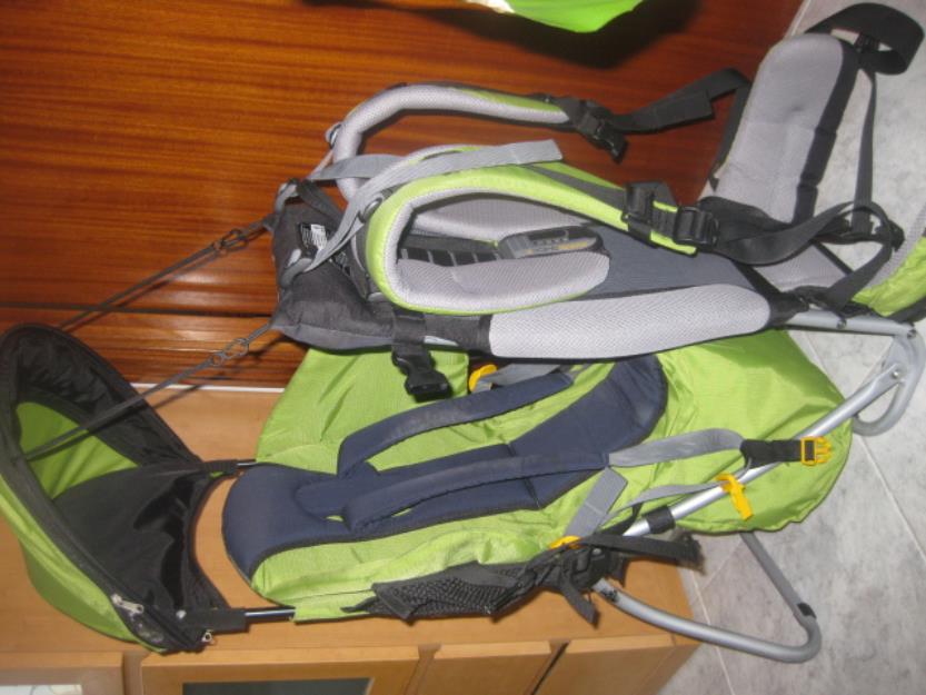 se vende mochila-portaniños hasta 22 kg.