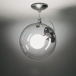 Artemide Miconos soffitto estructura metal cromado lúcido, - iLamparas.com