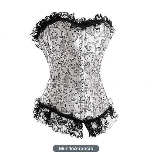 CORSET PLATEADO
