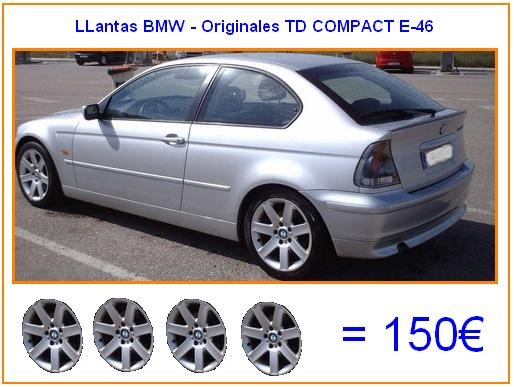 llantas bmw 320 td compact