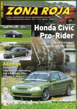 Lote 2 revistas Zona Roja (Tuning)