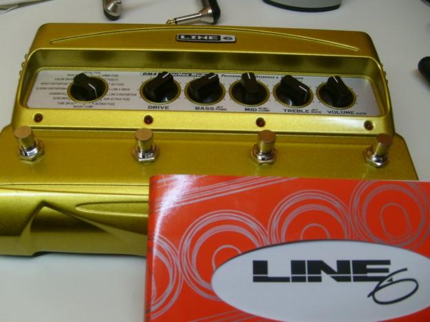 PEDAL LINE6 DISTORTION MODELER DM4