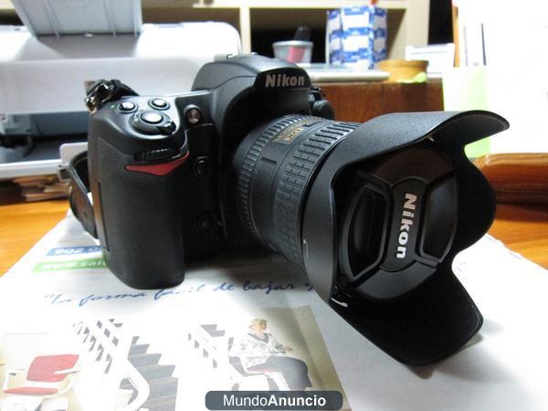 VENDO NIKON D 300 CON OBJETIVO 16-85 MM NIKKOR