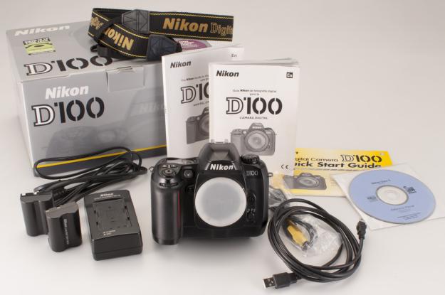 Vendo cuerpo NIKON D100 como nueva