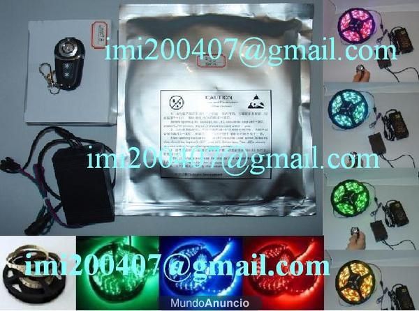 PACK COMPLETO ILUMINACION TIRA LED RGB 5 METROS