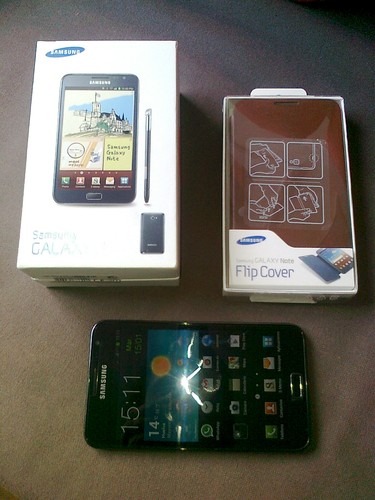 Samsung galaxy note libre + extras