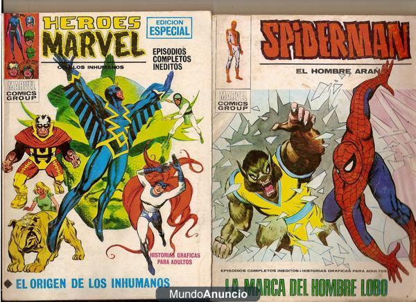 COMPRO COMICS,TEBEOS ANTIGUOS EN GENERAL Y DE VERTICE,BRUGUERA,ETC.AÑOS 60-70