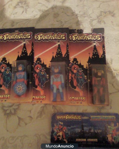 Lote de 3 airgamcomics en caja nuevos años 80