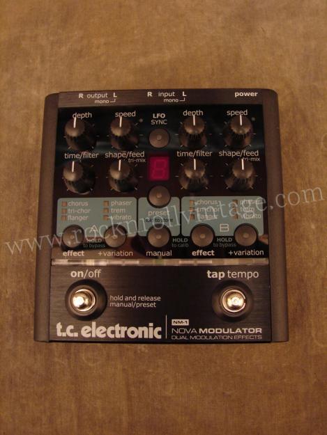 vendo pedal Tc electronic nova modulator