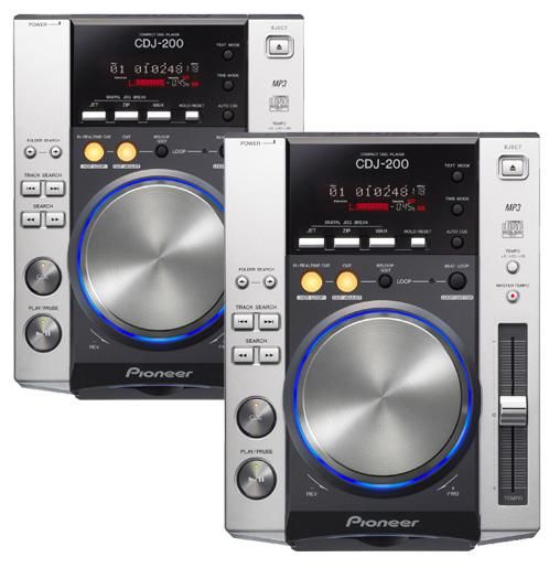 PIONEER CDJ-200 + MESA VESTAX