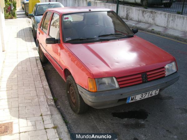 vendo peugeot 205