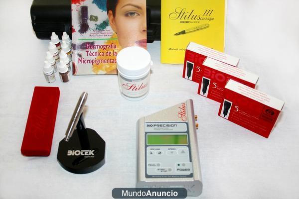 Vendo equipo de micropigmentación Biotek Stilus 3