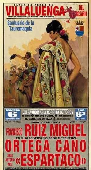 ENTRADAS PARA ESPARTACO 6 SEPTIEMBRE 09