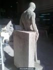vendo estatua de caballero en marmol de 2 metros de tamaño - mejor precio | unprecio.es